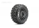 Jetko Extreme King Cobra 1:8 Buggy Belted Tyres on Black Wheels 17mm Hex (2)