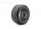Jetko Extreme Super Sonic 1:8 Buggy Belted Tyres on Black Wheels 17mm Hex (2)
