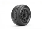 Jetko Extreme Slick Super Sonic MT Belted Tyres on 3.8 Black 17mm Hex Wheels (2)