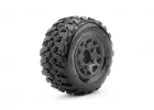 Jetko EX Belted Tyres on King Cobra SC Black wheel 12/14/17mm Hex (2)