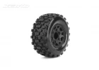 Jetko Extreme Westland SC Tyres On 2.2 SC 12/14/17mm Hex Black Wheels (2)