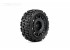 Jetko Extreme 1:10 Couragia Rally Tyres On Black 12mm Hex Wheels (4)