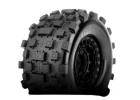 Jetko Extreme Wasteland XMT Belted Tyres Mounted on Black 24mm Hex Wheels (X-MAXX/Kraton 8S) (2)
