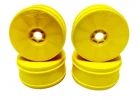 Jetko 1:8 Buggy Wheels - Yellow (4)