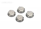 JETKO 17mm Aluminium closed Wheel Nut 17mm (4) Hard anodizing