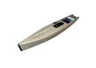 Joysway DF65V6-V8 Silver Hull (Incl.Servo Tray - Deck Eyes - Fin