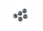 Kyosho Nylon Lock Nuts M3 X3.3 (5)