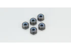 Kyosho Nylon Lock Nuts M3 X3.3 (5)