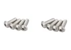 Kyosho Hex Titan Button Screws 3X10mm (8)