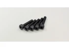 Kyosho Metallic Cap Screws 2.6X12mm (5)