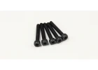Kyosho Metallic Cap Screws 2.6X16mm (5)