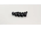Kyosho Metallic Cap Screws 3X8mm (5)