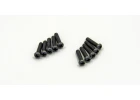 Kyosho Round Head 2X8mm Metallic Screws (10)
