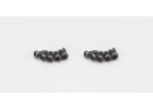 Kyosho Round Head 3X8mm Tp Screws (10)