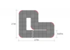 Kyosho Mini-Z Grand Prix Circuit30 Urethane (48pcs - 30x30)
