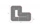 Kyosho Mini-Z Grand Prix Circuit50 Urethane (48pcs - 50x50)