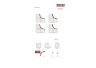 Kyosho Mini-Z Carpet Track 50 Large Corner (12pcs)