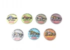 Kyosho Vintage 4WD Buggy Badge (7pcs)