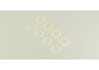 Kyosho Shims 12X15mm. (0.1/0.2/0.3) (8 Each)