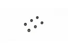 Kyosho Black Anodized Washer 3x7x3mm. (6)