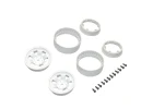 Kyosho KC10 Bead-lock 1.9 inches Spoke White Wheels (2)