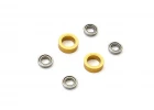 KYOSHO SP Wheel shaft double bearing set EP Fantom (2) - Gold