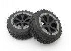 Pre-Glued Tires Kyosho EZ Series SandMaster 1:10 EP (2)
