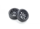 Kyosho Pre-Glued Tyres Tc 1:10 Fazer 2.0 (2) Medium