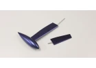 Kyosho Rudder + Keel Fortune 612 III