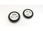 Kyosho Tyres + Wheel (2) Suzuki Rgv-I
