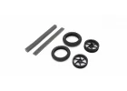 Kyosho Hanging-On Racer High Grip Tyres & Wheels (2)