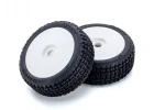 KYOSHO Inferno MP9 V2 Readyset Glued on rim Tyres (4) (Unpackaged)