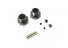 Kyosho Inferno MP9-MP10 Narrow Wheel Hub (2) Gun Metal