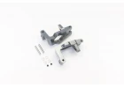 Kyosho Aluminium Front Hub Carrier Inferno GT (2) - Gun Metal