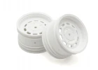 Rear Wheels 10 holes White 2.2 (2) Kyosho EP Lazer SB DirtCross