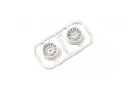 Wheel Set Kyosho Mini-Z AWD Wide 0 Offset (2) White