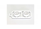 Wheels Set RE30 Kyosho Mini-Z MR03 Narrow-Offset 2.0 (2) White