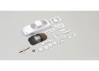 Kyosho Body Shell - Nissan 180Sx Mini-Z + Rims (White Body)