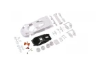 Kyosho Body Shell - McLaren F1 GTR Mini-Z + 2WD Rims (White Body)
