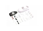 KYOSHO Bodyshell Toyota GR Supra TRD Mini-Z + 4WD Rims (White Body)