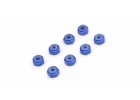 Kyosho Mini-Z M2 Nyloc Aluminium Wheel Nut (8) Blue