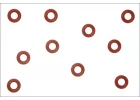 Kyosho Silicone O-Ring (P4/Orange) (10)