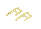 KYOSHO Front side plate set Turbo Optima (2) Gold