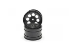 KYOSHO Wheel 8 holes 50mm. (2) Turbo Optima - Black