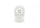 KYOSHO Wheel 8 holes 50mm. (2) Turbo Optima - Whilte