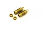 Front Shock Case Kyosho Turbo Optima (2) Gold