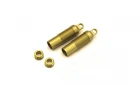 Rear Shock Case Kyosho Turbo Optima (2) Gold