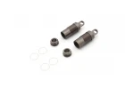 Front Shock Case Kyosho Optima Mid (2) Gun Metal