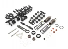 Front Shock set Kyosho Optima Mid (2) Gun Metal