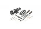 Rear Shock set Kyosho Optima Mid (2) Gun Metal